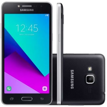 Smartphone Samsung Galaxy J2 Prime G532 Preto- TV Digital, Dual Chip, 4G, Tela 5, Câmera 8MP + 5MP Com Flash Frontal, Quad Core 1.4Ghz, 16GB