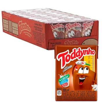 Bebida Láctea Chocolate Toddynho 200ml - Pack com 27