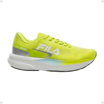 Tênis Fila Racer Fastpace Unissex Running Original Amarelo Liso 33 Br
