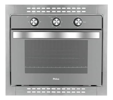 Forno de embutir elétrico Philco 56101041 46L prateado