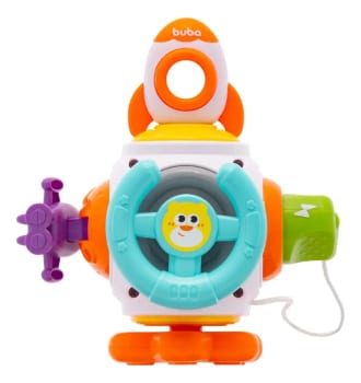 Brinquedo Interativo Foguete De Atividades - Buba