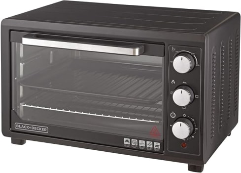 Black Decker Forno Elétrico, Ideal para sua Cozinha, 3 Níveis para Bandeja, Timer 60 Minutos, Potência 1800W, Modelo FT50P, 50L