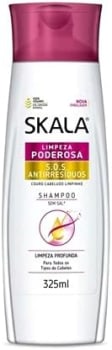 Shampoo Anti-Resíduos Limpeza Profunda 325ml Skala