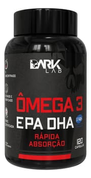 Ômega 3 Epa Dha 120 Cápsulas Dark Lab
