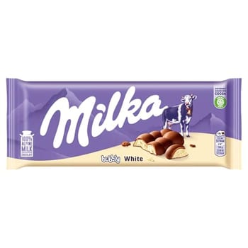 Chocolate Milka Bubbly White 100G