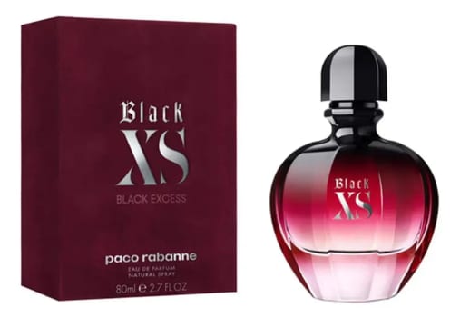 Black Xs For Her Rabanne Feminino Edp 80ml