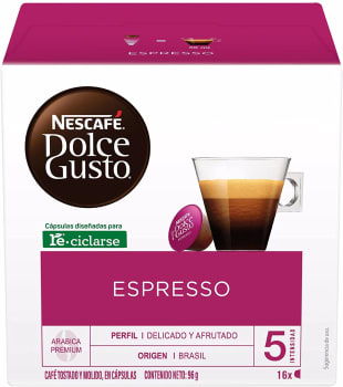  Nescafe Dolce Gusto, Espresso, 16 Cápsulas 