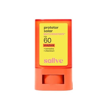 Sallve Protetor Solar em Bastão FPS60 15g
