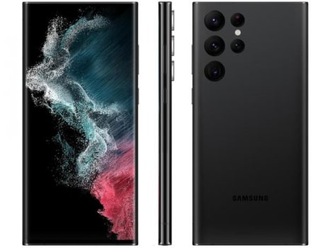 Smartphone Samsung Galaxy S22 Ultra 256GB Preto 5G - Magazine Ofertaesperta