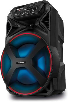 Caixa Amplificada Connect Partyplus, Mondial, Preto, 250W RMS, Bivolt - CM-250