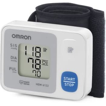 Medidor de Pressão de Pulso Omron Control HEM-6122 30 Memórias