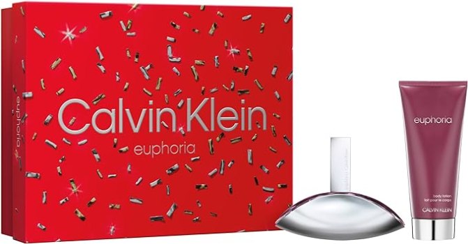 Kit Coffret Ck Euphoria For Women Edp 50ml + Loção Corporal 100ml