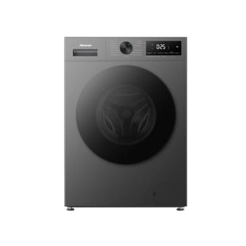 Lava e Seca Hisense 11Kg WD1I1141BT2 Compacta Fit e Função Steam Inverter Titânio
