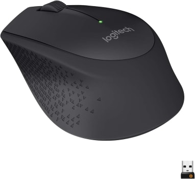 Mouse sem fio Logitech M280 com Conexão USB e Pilha Inclusa - Preto