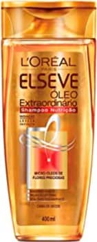 2 Unidades Shampoo Óleo Extraordinário Elseve L'Oréal Paris 400ml