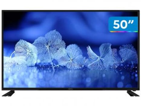 Smart TV 4K DLED 50” Cobia Wi-Fi - Conversor Digital 3 HDMI 2 USB