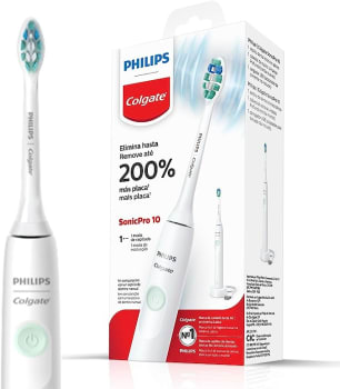 Colgate Escova De Dente Elétrica Philips Sonicpro 10 Recarregável Bivolt