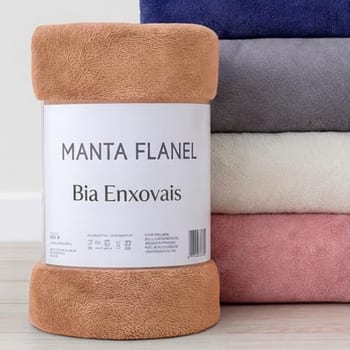 Manta De Microfibra Queen Everest Toque Extra Macio Cobertor Antialérgico Quentinho Flanel (Apricot)