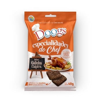 Doogs Bifinho Especialidades do Chef Sabor Galinha Caipira 40g