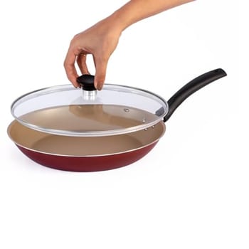 Frigideira Antiaderente Tramontina Com Tampa (24 cm)