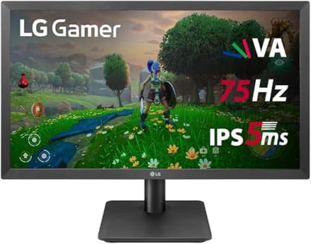 Monitor LG Gamer 21.5' 22MP410-b.AWZM Full HD 75hz AMD Freesync