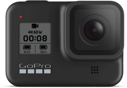  Câmera GoPro HERO8 Black à Prova D’água 12MP 4K Wi-Fi - Preto 