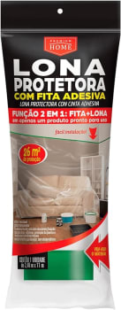 Lona Protetora com Fita Adesiva (2,40m x 11m) - 26m2 | Premium Home (Ref.: 495)