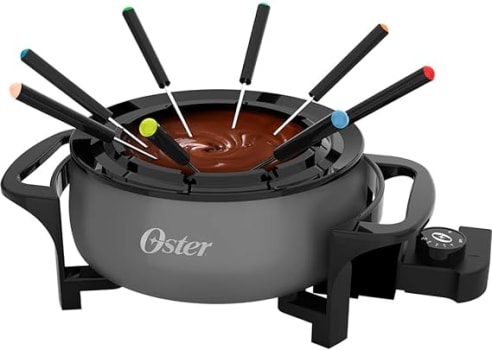 Panela Elétrica Oster, para Fondue, 110V, Cinza, 1000W, OFND100