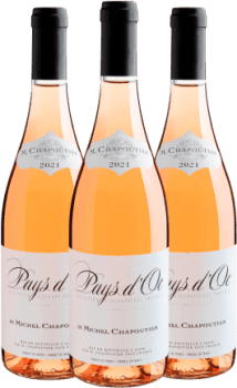 Kit 3 M. Chapoutier Rosé Pays d'Oc por R$66,60 cada garrafa