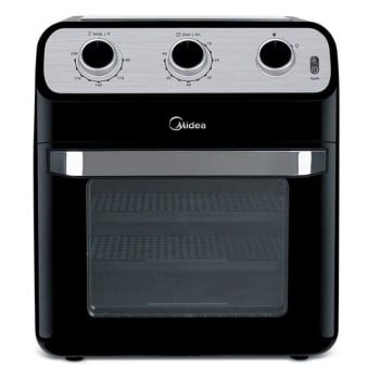 Fritadeira Sem Óleo Air Fryer OvenFryer 12L Midea Preto 1700W 127V - FFA20P1 - Fritadeira sem Óleo / Air Fryer - Magazine OfertaespertaLogo LuLogo Magalu