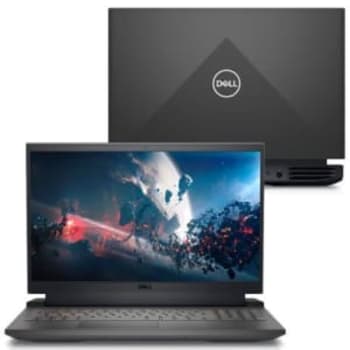 Notebook Gamer Dell G15 AMD Ryzen 5-6600H, GeForce RTX 3050, 8GB RAM, SSD 256GB, 15.6 Full HD 120Hz, Windows 11 Home, Preto - G15-a0506-A10P - Notebook - Magazine Ofertaesperta