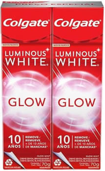 Creme Dental Para Clareamento Colgate Luminous White Glow 70g 2 un