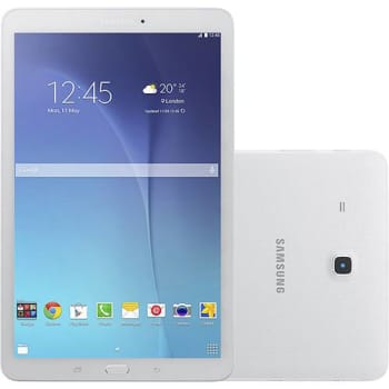 Tablet Samsung Galaxy Tab E T560N 8GB Wi-Fi Tela 9.6" Android 4.4 Quad-Core - Branco