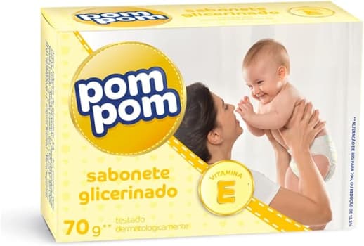 Sabonete Pom Pom Glicerinado 70g