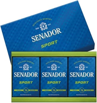 Estojo 3 Sabonetes Senador Seduction, de 130G Cada., Senador