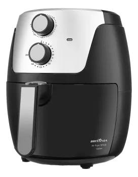 Fritadeira Air Fryer Britania Bfr38 4,2 Litros 1500W - 127V (Preto)