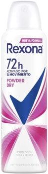 12 Unidades Desodorante Rexona Aerosol Powder Feminino 150ml