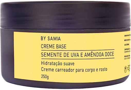 Creme Neutro Semente de Uva By Samia 250g