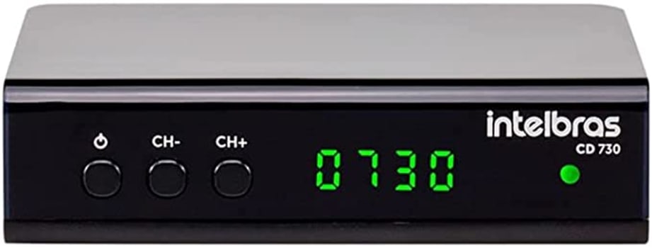 Conversor Digital de TV com Gravador CD 730 - Intelbras