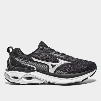 Tênis Mizuno Wave Dynasty 6 Masculino - Preto+Cinza