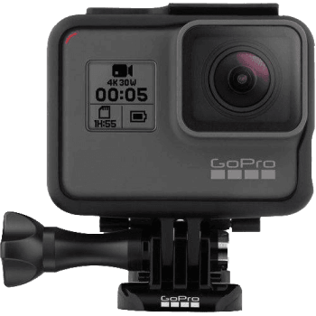 Câmera Digital Gopro Hero 5 Black à prova d'água 12.1MP com Wi-Fi e Gravação 4K - Cinza/Preta (Cód. 131770662)