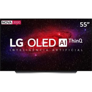 Smart TV OLED 55” 4K LG 55CX Wi-Fi Bluetooth IPS HDR 4 HDMI 3 USB - OLED55CXPSA