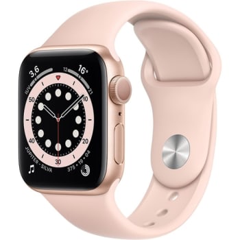 Apple Watch Series 6 (Gps) 40mm Caixa de Alumínio com Pulseira Esportiva - Rosa