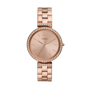  Relógio Fossil Feminino Madeline Rosé - ES4641/1JN  