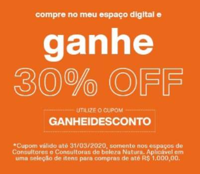 Sabonetes, hidratantes e desodorantes corporais com + 30% de desconto com o cupom GANHEIDESCONTO