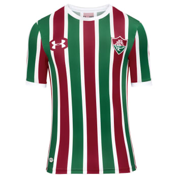 Camisa Fluminense I 17/18 s/nº Torcedor Under Armour Masculina - Grená