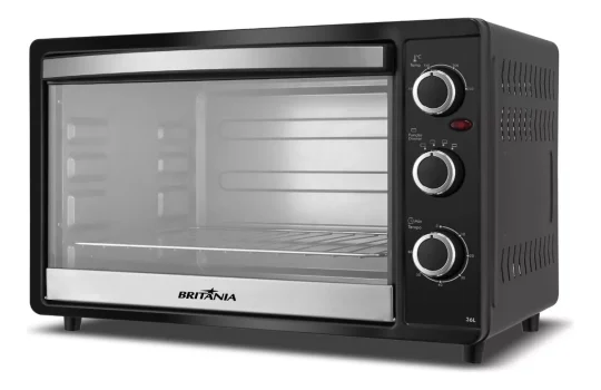 Forno de bancada elétrico Britânia BFE41P 36L negro 110V