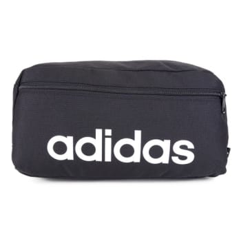 Pochete Adidas Shoulder Bag Essentials Logo Linear - Preto+Branco