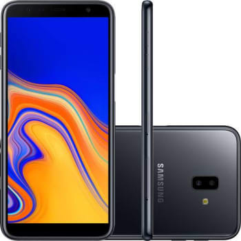 Smartphone Samsung Galaxy J6+ 32GB Dual Chip Android Tela Infinita 6" Quad-Core 1.4GHz 4G Câmera 13 + 5MP (Traseira) - Prata