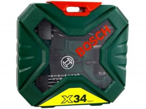 Kit de Acessórios X-Line 34 Peças - Bosch - Magazine Ofertaesperta